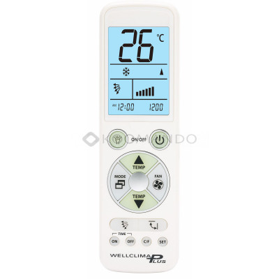 telecomando climatizzatore universale wellclima plus
