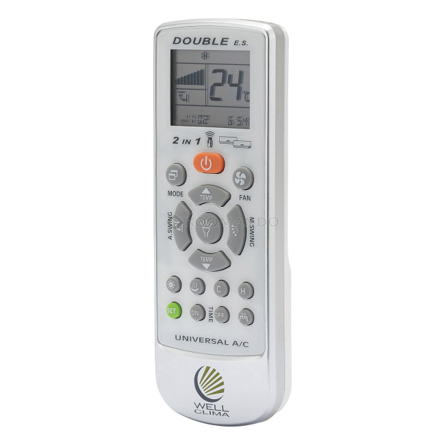 Telecomando universale per condizionatori Wellclima Double