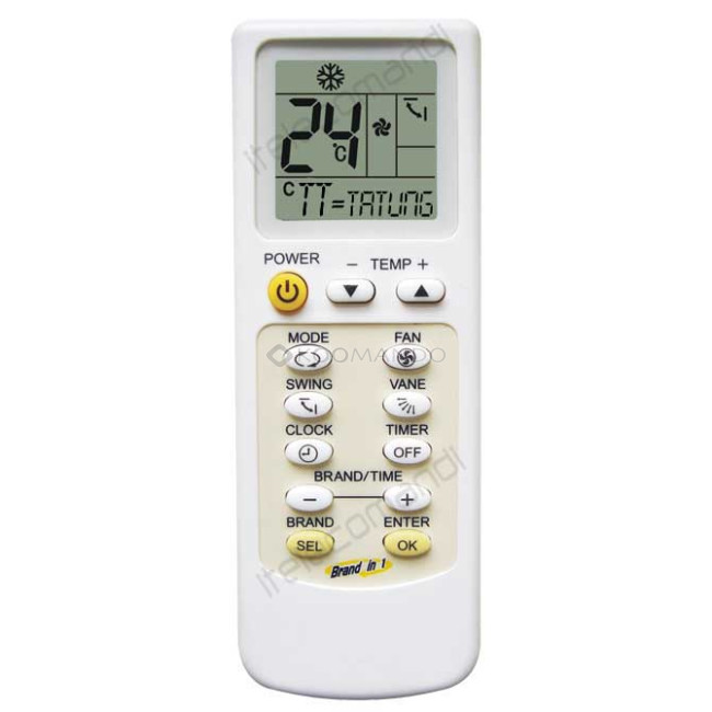 Telecomando Sostitutivo Per Tatung RM-L3001 – Nessuna Programmazione Richiesta, Batterie Incluse - 5