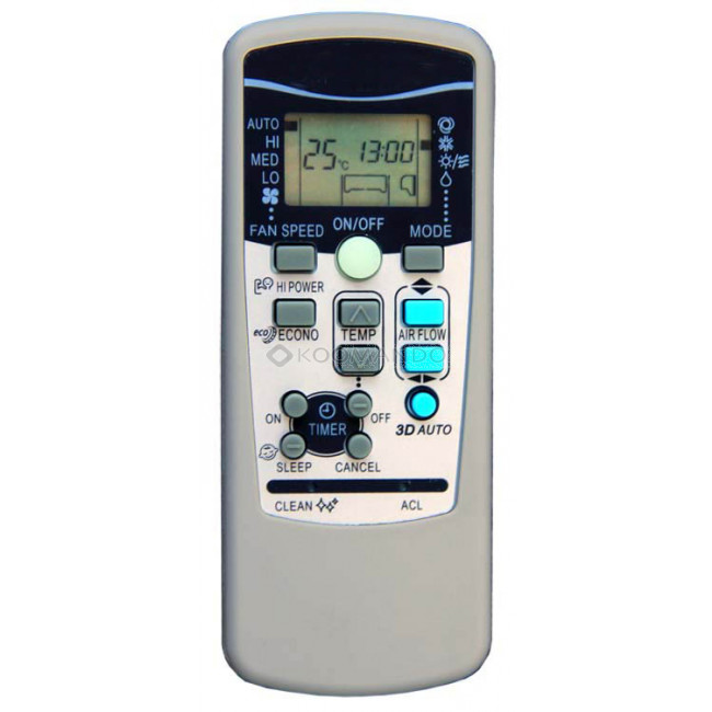 H HILABEE Telecomando Sostitutivo Per Condizionatore MITSUBISHI RKX502A001 