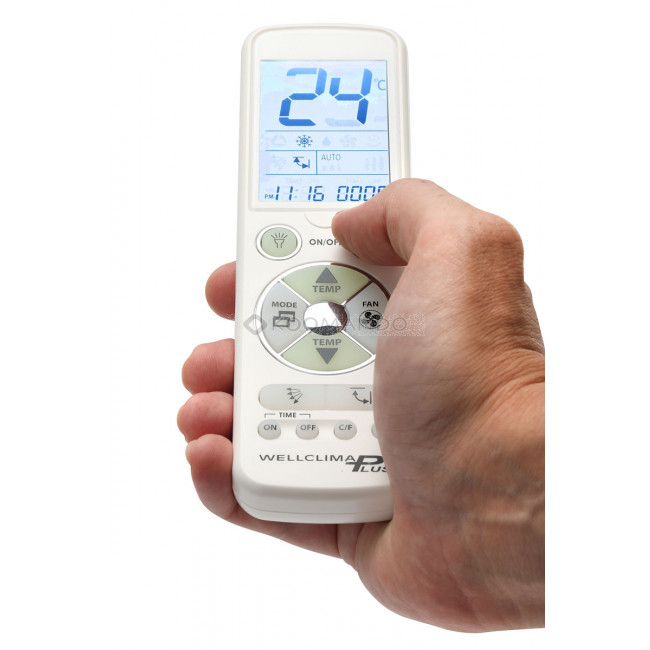 TELECOMANDO UNIVERSALE CONDIZIONATORE POMPE DI CALORE CLIMATIZZATORE VENTILATORE 