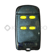 Telecomando 4 tasti quarzato 30,875 Mhz con dip switch.