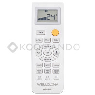 Telecomando universale specifico per condizionatori Haier Wellclima