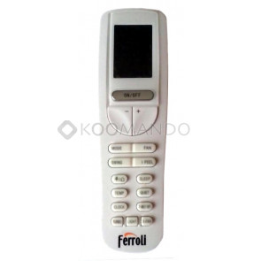 telecomando ferroli yaa1fb