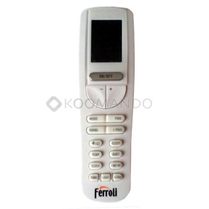 Telecomando Originale Per Climatizzatore TRANE Modello TCONTRM02WA Con Retroilluminazione