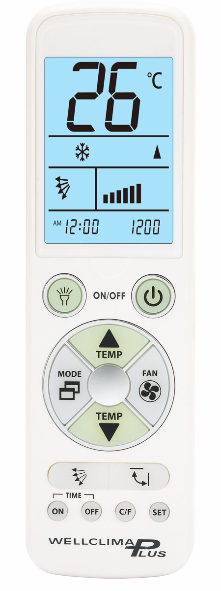 TELECOMANDO UNIVERSALE PER CONDIZIONATORE K-1028E LCD CLIMATIZZATORE INVERTER 69